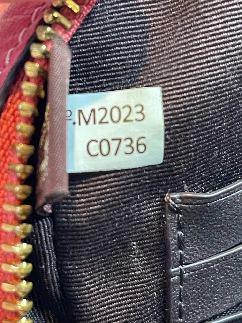 Coach M2023-C0736 North/South Zip Crossbody Leather Pink - Picture 3 of 10